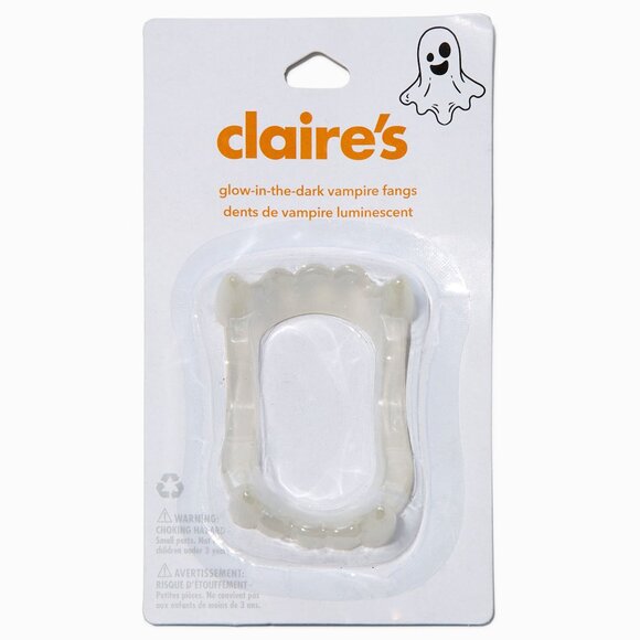 NEW Glow in the Dark Vampire Werewolf Fangs Teeth Halloween - Picture 3 of 3